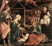 Fra Filippo Lippi Adoration of the Child with Saints china oil painting artist